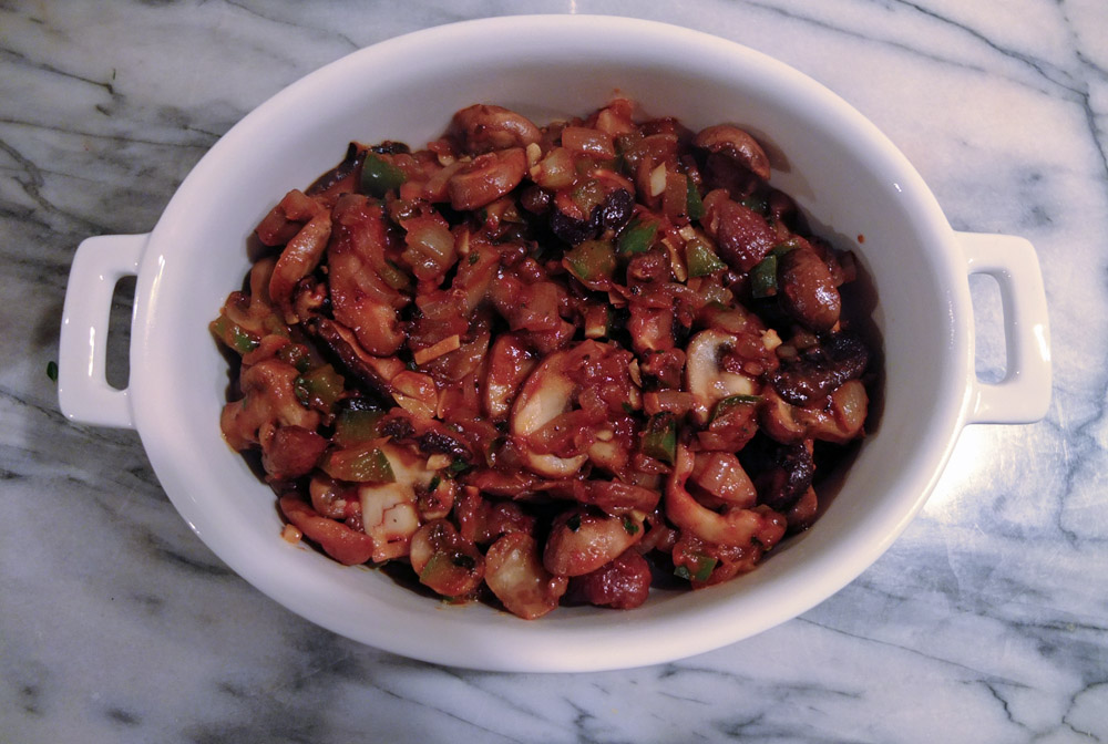 Mushroom, Chestnut and Stilton Pie – Possibly the Perfect Vegetarian Pie!