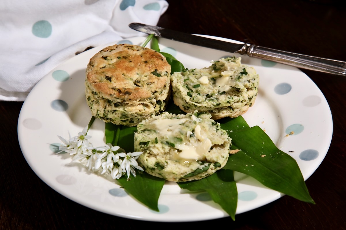 Wild Garlic Scones