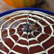 cobweb cake, Halloween baking