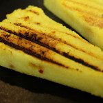 Grilled Polenta Bruschetta