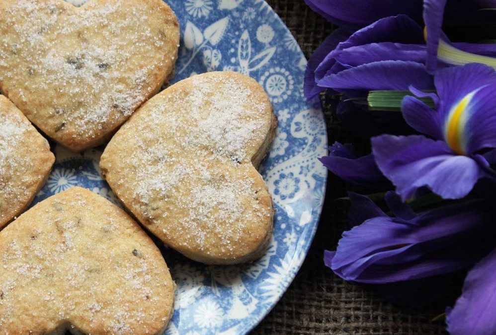 Lavender Biscuits