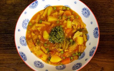 Easy Vegan Minestrone Soup – A Simple Vegan Recipe!