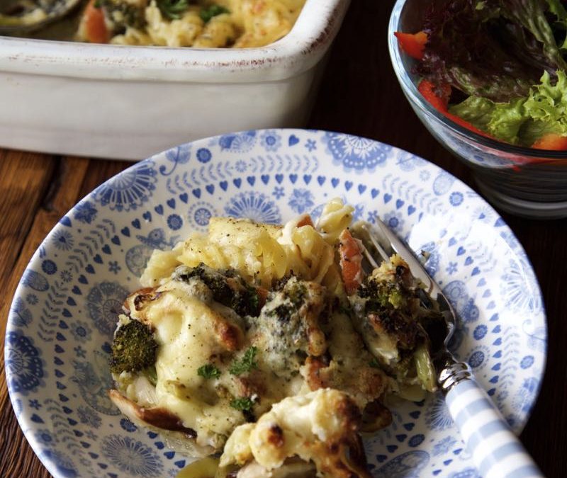 Roasted Vegetable Pasta Bake