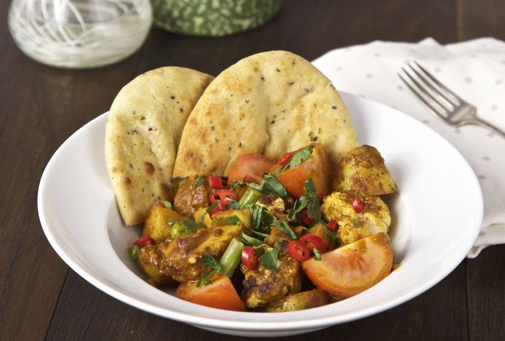 Cypriot Potatoes and Cauliflower Curry