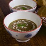 Vegan Cream of Mushroom Soup - So velvety and rich, you won't believe there is no dairy cream hiding in there!
