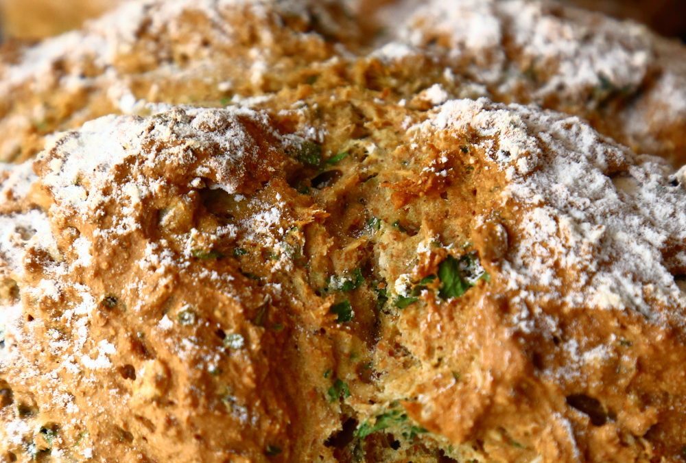 Vegan Soda Bread with Fresh Herbs