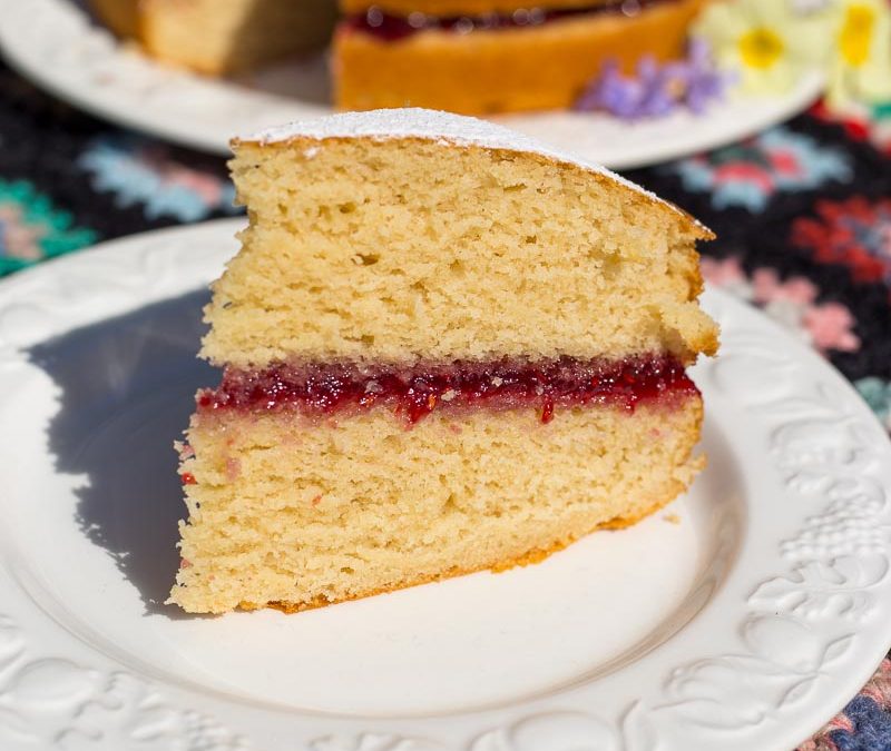 Easy Vegan Sponge Cake