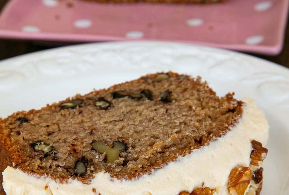 Traditional Coffee and Walnut Cake (Vegan)