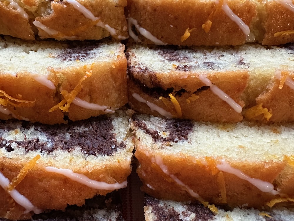 Orange and Cinnamon Swirl Loaf Cake