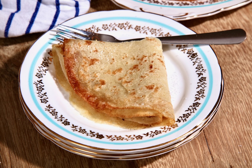 Traditional Vegan Pancakes (Dairy-Free Crêpes)